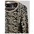 Top in maglia broccato oro e nero Rochas con maniche lunghe D'oro - vista 3
