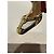 Christian Louboutin Louboutin Pumps nacre doré T.38,5 Golden - Ansicht 8