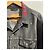 Balenciaga Jeansjacke T.34 Schwarz - Ansicht 2