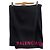 Echarpe Balenciaga noire Black