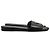 Sandales Prada noires T.37,5 Black