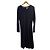 Robe Jil Sander bleu nuit T.44 Blue