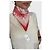 Foulard Hermès Bandana Zig Zag Arancione - vista 6