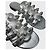 Sandali Balenciaga argento T.37 Metallico - vista 3