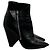 Autre Marque Saint Laurent Stiefeletten Reißverschluss schwarz T.38