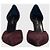Autre Marque Décolleté Saint Laurent bordeaux T.37,5 Bordò - vista 2