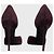Autre Marque Décolleté Saint Laurent bordeaux T.37,5 Bordò - vista 4