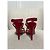 Alaïa Alaia Sandalen rot T.38,5 - Ansicht 4