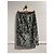 Falda Giambattista Valli leopardo T.36 Negro - vista 3
