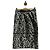 Falda Giambattista Valli leopardo T.36 Negro