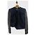 Veste Givenchy tweed et cuir T.40 Black