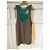 Stella Mc Cartney Vestido Stella McCartney T.40 Verde - vista 2