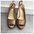 Décolleté Christian Louboutin camel T.37,5 Cammello - vista 2