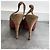 Décolleté Christian Louboutin camel T.37,5 Cammello - vista 4