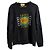 Sweatshirt Gucci preto de algodão com logo - vista 7