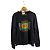 Felpa Gucci nera in cotone con logo Nero