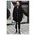 Abrigo Balenciaga Shearling T.36 Negro