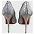 Pigalle Décolleté Christian Louboutin argento T.39 - vista 4