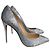 Pigalle Décolleté Christian Louboutin argento T.39