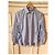 Camicia Iceberg in cotone a righe blu e bianche