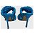 Mules Bottega Veneta Curve T.39 Blu - vista 5