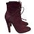 Alaïa Boots Alaia bordeaux T.38,5