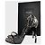 Autre Marque Sandali Saint Laurent python T.38,5 Nero - vista 8