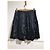 Falda Rochas negra T.40 Negro