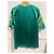 Top Gucci de seda verde XS - vista 2