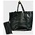 Borsa tote Alaïa in pelle verde con borchie metalliche