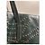 Borsa tote Alaïa in pelle verde con borchie metalliche - vista 11