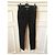 Vaqueros Alexander Wang negros y cuero T.26