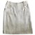 Saia Chanel branca T.38 Branco