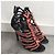Balmain Sandalen Giuseppe Zanotti T.36 Rot - Ansicht 3