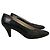 Décolleté Chanel nere punta in lucertola T.37,5 Nero
