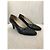 Chanel Pumps schwarz mit Echsenleder-Kappe T.37,5 - Ansicht 2