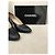 Chanel Pumps schwarz mit Echsenleder-Kappe T.37,5 - Ansicht 9