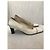 Décolleté Chanel beige T.36,5