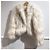 Fourrure Armani blanche T.40 White