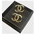 Orecchini Chanel CC neri D'oro - vista 6