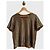 Top Lanvin in seta dorata D'oro