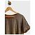 Top Lanvin in seta dorata D'oro - vista 2