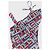 Top Carven estampado T.36 Vermelho
