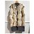Ines et Marechal Weste Ines & Marechal aus Pelz T.38 Beige