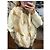 Ines et Marechal Weste Ines & Marechal aus Pelz T.38 Beige - Ansicht 7
