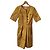 Dice Kayek Kleid aus gelber Baumwolle Größe 38