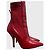 Botines Fendi rojos T.37,5 Roja