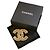 Broche Chanel CC dorée Golden