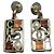 Boucles d'oreilles Chanel 5 Golden