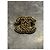 Broche Chanel dorada de metal Dorado